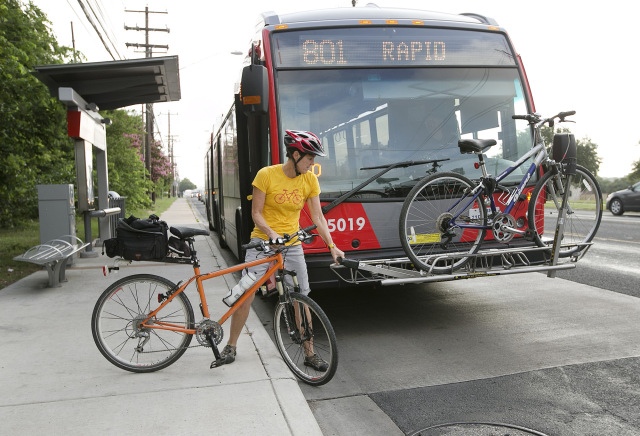 Bike On Metro Express Bus