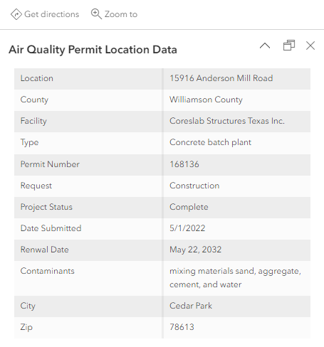 Permit Pop Up